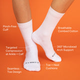 Combed Cotton Crew Socks