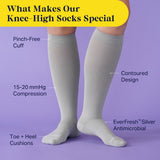 Knee-High Compression Socks - Solid
