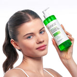 Sinoz Oily & Combination Skin Face Wash: Salicylic Acid Cleanser for Acne & Pore Cleansing - Oil & Sebum Control, Gentle & Hydrating (13.53 fl oz)