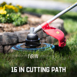 16" 25cc Gas String Trimmer & Edger PS4532