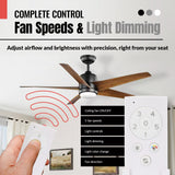 Anderic Substitute for Home Decorators Collection TX045-LR Ceiling Fan Remote Control | CCT [RRTX045LR]
