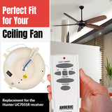 Anderic UC7051RKIT Replacement Ceiling Fan Kit for Hampton Bay and Others | RR7078TR/UC7051R