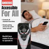 Anderic RR399A Replacement Adjustable Bed Frame Remote Control for Sealy, Serta, Ease, Beautyrest, SmartMotion | RF399A, RF368B