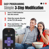 Sharp LC-RCRUDUS-20 Roku TV Remote Control | 2019, 2018 - LCRCRUDUS20