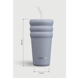 Stevig Bubble Stainless Steel Thermos in Zen Blue 600 ml