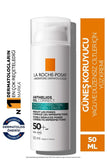 La Roche Posay Anthelios Oil Correct Cream SPF50+ Sunscreen for Oily Skin - Non-comedogenic, Broad-Spectrum UVA/UVB Protection