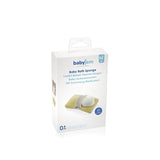 Babyjem Soft Baby Bathing Sponge Glove with Elastic Strap - Gentle Infant Skin Care & Easy Bathing Experience