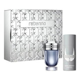 Paco Rabanne Invictus 2pc Gift Set For Men EDT