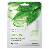 JKosmec Hydrating Green Tea Face Mask - Natural Skincare for Dry Skin, 0.85 fl oz