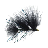 3 Pack Circus Peanut Envy Articulated Streamers Black - Size 6