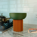 Modern Pedestal Plant Pot, Two-Piece