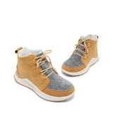 Women's Waterproof Ankle Winter Boots, Lace-Up, Anti-Slip