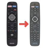 Anderic Substitute for Philips NH503UP TV Remote Control [URMT41JHG003]