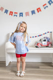 USA Daisy Oversized T-Shirt