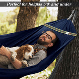 Tranquillo Uniki Canvas Hammock with Stand for Ultimate Relaxation