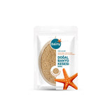 Balmy Kabak Natural Exfoliating Bath Mitt for Oily Skin - Dual-Sided, 100% Pumpkin Fiber
