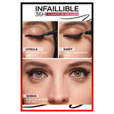L'Oreal Paris Infallible Intense Black Automatic Gel Eyeliner: 36H Smudgeproof, Long-Lasting Eye Definition
