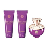 Pour Femme Dylan Purple By Versace For Women 4Pcs Set EDP Spray