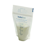 Babyjem Breast Milk Storage Bags - Sterile, BPA-Free, Airtight & Self-Standing - 25 Count