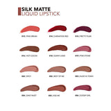 Flormar Silk Matte Liquid Lipstick - Long-Lasting Matte Finish, Nourishing Formula