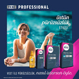 Veet Professional Wax Strips for Hair Removal - Sensitive Skin, Easy-Gelwax Technology, 12 Count