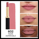Loreal Paris Color Riche Intense Volume Matte Lipstick - 602 Nude Admirable - Hyaluronic Acid for Fuller, Hydrated Lips - Long Lasting