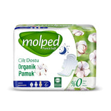 Molped Ultra Pure & Soft Night Sanitary Pads 6-Pack