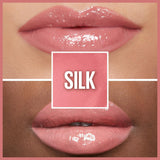 Maybelline New York Lifter Gloss - Hyaluronic Acid Lip Gloss for Fuller Lips, Moisturizing & Non-Sticky