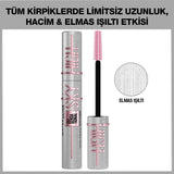 Maybelline Sky High Space Diamond Mascara: Add Dazzling Diamond Shimmer, Unlimited Length & Volume - Perfect for Sensitive Eyes