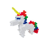 Plus Plus Unicorn Building Blocks Toy - 100 Piece Reusable Storage Container, Creative Learning Toy for Kids, Travel Friendly