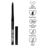 Pastel Show Your Game Waterproof Eyeliner: 16H Smudge-Proof Gel Kajal - Define Eyes All Day.