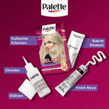 Palette Deluxe Hair Dye - Long-Lasting Nourishing Küllü Açık Sarı Color by Palette