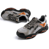 Men's Steel Toe Safety Work Shoes - Lightweight Outdoor Protective Footwear