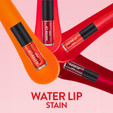 Flormar Water Lip Stain 004 Orange Juice - Long-Lasting Lip and Cheek Tint with Matte Finish