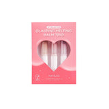 rom&nd Glasting Melting Balm Trio: Hydrating & Glossy Korean Lip Balm Set with Plant-Based Oils for Intense Moisturization