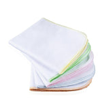 Babyjem Baby Bib - 10 Pack Soft Cotton Face Cloths for Newborns - Gentle, Absorbent, and Portable Baby Essentials
