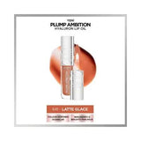 Loreal Paris Plump Ambition Hyaluron Lip Oil - 641 Latte Glace, Non-Greasy Hydrating Lip Care with Hyaluronic Acid