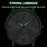 Leather Men Quartz Luxury Watches