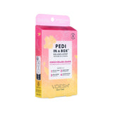 Voesh New York Pedi In A Box Coco Colada 4-Step Pedicure Set