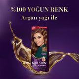 Wella Koleston Intense Chocolate Brown Hair Color - Long-Lasting Nourishing Hair Dye with Argan Oil