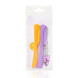 Eklips Folding Eyebrow Razor Set for Precise Grooming 2-Pack