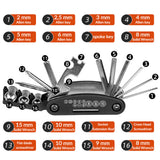 16 In 1 Multi-Function Bike Tool Kit