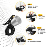 Bike Bell – Loud Sound for MTB & Road Bikes