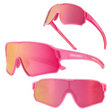 ROCKBROS Kids Polarized Cycling Sunglasses UV400 Bike Glasses