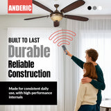 Substitute for Fanimation Fans UC786N04A Ceiling Fan Receiver [UC786N37-RR7225T]