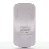 Anderic Substitute for Fanimation TW30WH / UC9787T WIRED Ceiling Fan Wall Plate Remote Control | 6-Speed DC| CHQ9053T [RR787T]