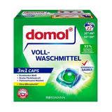 Domol 3-in-1 White Laundry Detergent Capsules 22 Washes