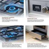Rangaire 24" Gas Range Convection Oven Freestanding Stainless Steel RRG241TS