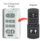 Harbor Breeze Remote Control and Receiver Kit for Boltz III, Mac III, Reverdy, and Crestwell Ceiling Fans - 4L000016450