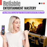 [3-PACK] Anderic RRLF26 (No Programming Needed) Replacement Remote Control for most Roku TVs such as ONN, Hisense, Philips, TCL, Hiro
